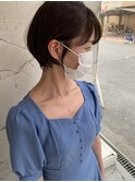 ミニショート 丸みショート