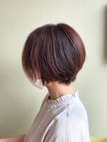 ライフヘアデザイン(Life hair design) 秋のピンクラテ☆ショートボブ☆