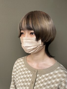 シャンプーボーイエイムス(SHAMPOO BOY aims) 逆インナーカラー