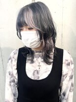 ラニヘアサロン(lani hair salon)&nbsp;【天神/大名】デザインウルフ【インナーカラー】