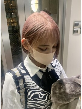 アルカナ 明治神宮前原宿(ARCANA) ピンクカラー 春カラー ピンクベージュ