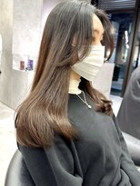 シティ(CITY) レイヤーカット 韓国 透明感 艶髪 とりーあ