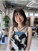 【ADORE横浜】インナーカラー×ミディアムレイヤー