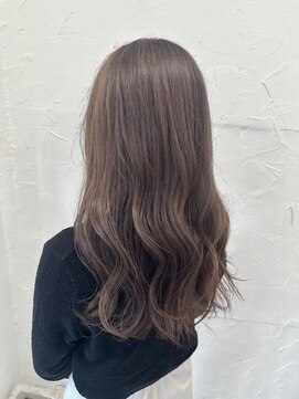 プライズ 表参道原宿店(prize) ラベンダーグレージュネビージュ韓国くびれヘアボブレイヤー原宿