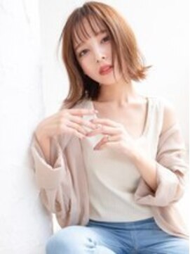 オーバーヘアー 所沢店(over hair) 【over hair】 シースルーバング×ボブスタイル