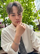 エルオム(EL.HOMME)&nbsp;韓流ニュアンスコンマバング×ダウンパーマ×ハイライト