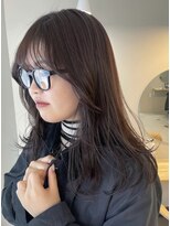 オルカ(orca)&nbsp;【nanami】透けるブラウンカラー/ レイヤーで軽さを◯