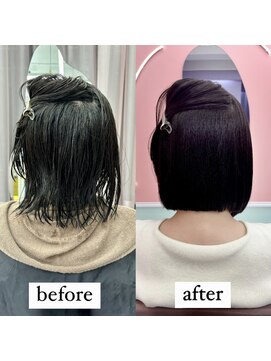 ガーランド(Girland) 【girland】髪質改善縮毛矯正　韓国風/レイヤーカット