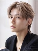 韓国ヘアコンマバング韓国フェザーパーマセンターパートパーマ
