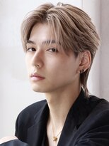 韓国ヘアコンマバング韓国フェザーパーマセンターパートパーマ