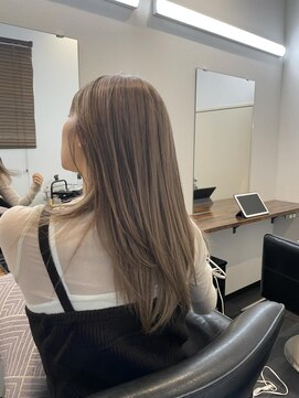 ステア メゾン(stir maison) ミルクティーカラー/ケアブリーチダブルカラー