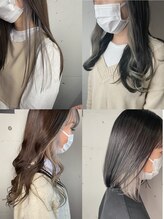 さりげなくかわいい♪♪イヤリングカラーでヘアスタイルに少しの変化を……★
