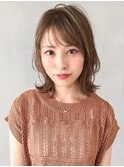前髪デジタルパーマサイドバングワンカール美髪#239f0311