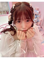 ふわふわツインテール♪ aika