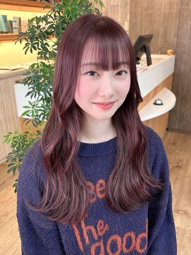 スカイ(SKY) 透明感カラー/髪質改善/縮毛矯正/韓国風レイヤーカット