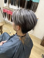 ミラシィ 成田(Mirashy)&nbsp;ハイライトカラーミルクティーベージュレイヤーカット