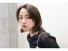 【上品な透明感】ブリーチなしダブルカラー+カット+トリートメント