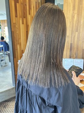 ヘアラウンジ アングゥ(hair lounge ungu) 髪質改善ストレート