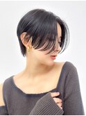 【La fith】ハンサムショート×美シルエット×暗髪カラー