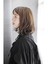 シュシュット(chouchoute) ミニウルフホワイトグレージュデジタルパーマチェリーブラウン99