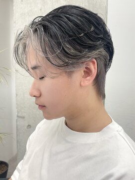 サンクマーケット 渋谷(cinq MARKET) メンズローライトカラーハイライトカラーデザインカラー韓国ヘア