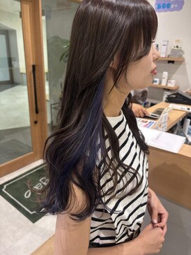 ヘアリゾート レガロ(hair resort REGALO) #インナーカラーバイオレット