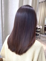 アンス 大阪梅田(ANs.)&nbsp;☆大人可愛い髪質改善カラーピンクベージュ透明感