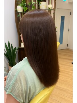 カットサロン ウシジマ(CUT SALON USHIJIMA) 【美髪レイヤーカット/さら艶ストレート/顔まわりレイヤー】