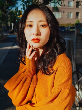 リュープリエ 笹塚(Lieu plie) ロングパーマ/ランダムウェーブ/レイヤーカット