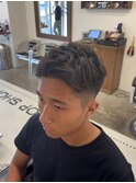 メンズヘア　メンズカット　フェードカット　スパイキーショート