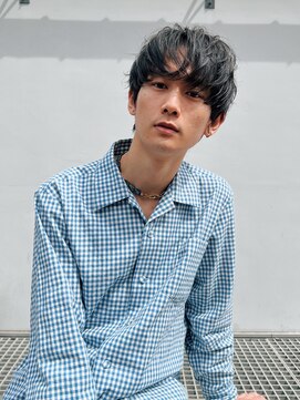 ピュー(Piu-) 【メンズカット/阿部達哉】ショート/無造作/パーマ