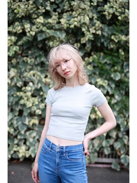 ラブハーツアンドビー(luve heart's And Be×La Chouette) ミディアムブロンドカラー