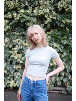 ラブハーツアンドビー(luve heart's And Be×La Chouette) ミディアムブロンドカラー