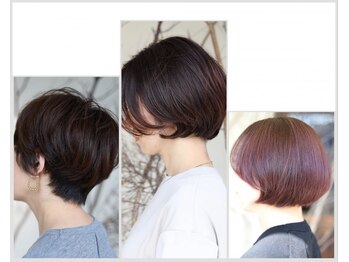 フランジェッタヘアー(Frangetta hair)の写真/函館のカット職人率いるFrangetta hairであなたに似合うショートヘアが見つかる！