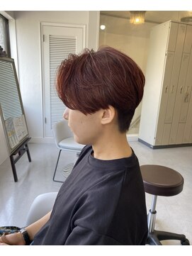 ソイクフ(SOY KUFU) 20代30代40代◎小顔に見えせる似合わせカットオリーブグレー