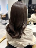花田/黒髪オリーブグレー小顔ココアベージュ下北沢韓国髪質改善