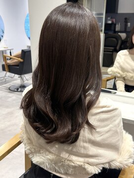 ラミエバイメルト 下北沢(lamie by melt) 花田/黒髪オリーブグレー小顔ココアベージュ下北沢韓国髪質改善