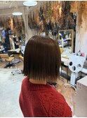 【 Bob × hazel beige 】