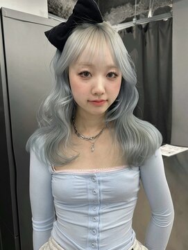 ペレ アネックス 大阪梅田茶屋町店(PELE ANNEX) 黒髪/クラゲヘアー/オリーブグレー/小顔/ココアベージュ/梅田