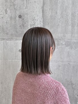 ムス ヘアー(MUSU HAIR) ニュアンスカラーボブ