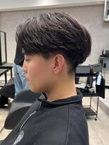 エルマーク 立川(L-MARK)&nbsp;センターパート/ニュアンスパーマ/フェザーパーマ/men's