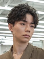 バイフィフス 原宿/表参道(by fifth)&nbsp;原宿メンズパーマニュアンスパーマフェザーパーマセンターパート