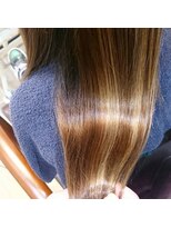 ミリア 茅ヶ崎店(Mirea) ツヤツヤロング!イルミナカラーオー、ジュアトリートメント