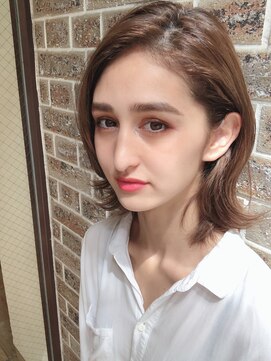 キアラ(Kchiara) くびれ外ハネミディアムkchiara福岡川野直人