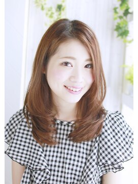 髪匠 雅 ミヤビ(MIYABI) ワンカールセミディスタイル