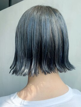 アルバム 銀座(ALBUM GINZA) ブルージュボブ_セシルカットフリンジウェーブ_ba297562