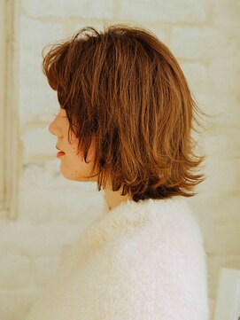 アカサ(A.casa) ウルフレイヤーミディ/20代/30代/40代/50代/西阿知/イオン倉敷