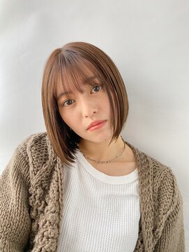 ヴェルダ 池袋店(verda) bob×ナチュラルブラウン◎Yamamoto
