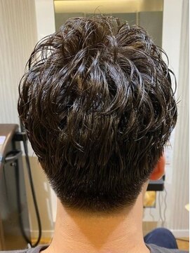 サルビア(Salvia) 〈サルビア美畑町〉束感ツイストスパイラルメンズパーマ