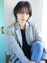 バース(BIRTH) 天神【BITRH】ショートマッシュウルフ☆黒髪